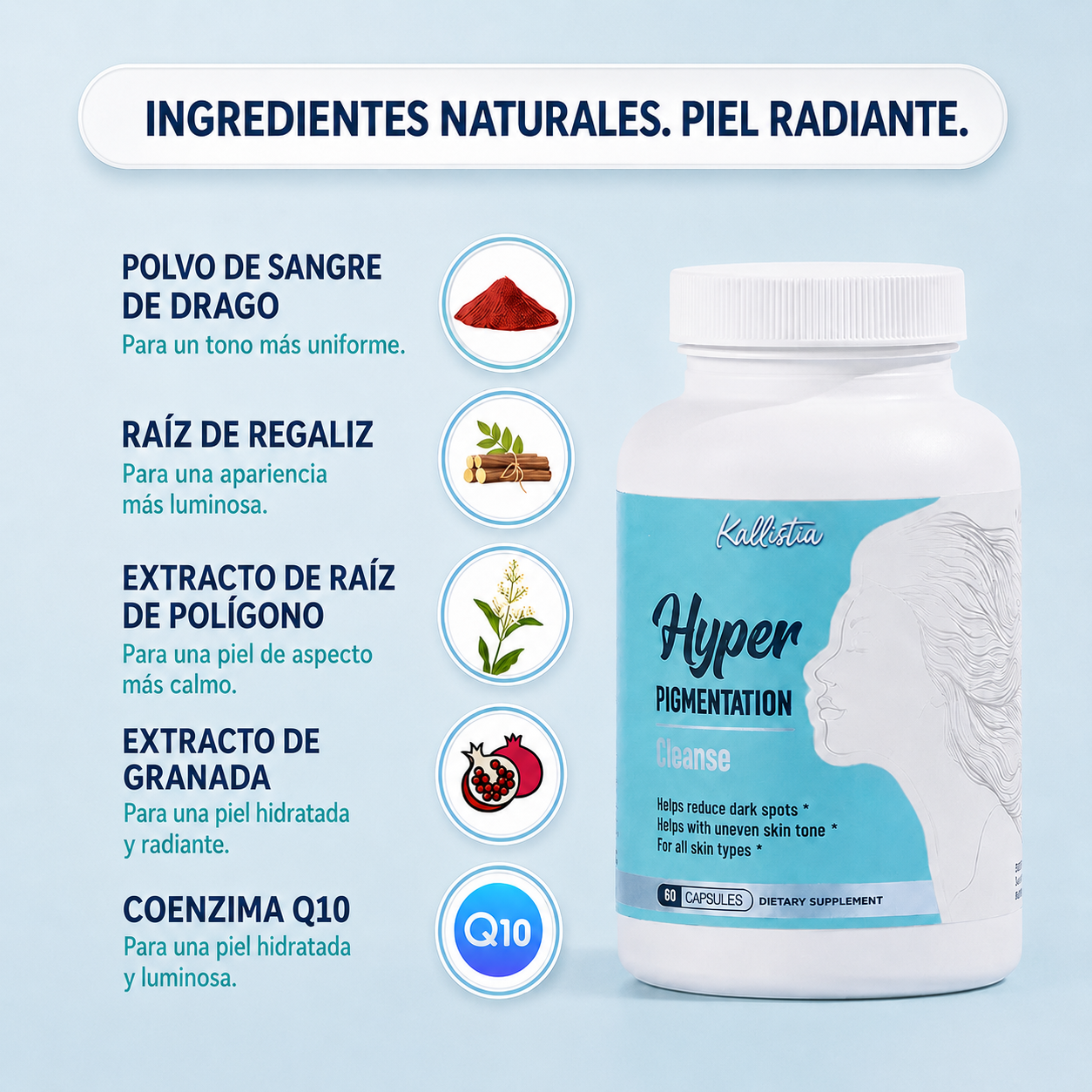 KALLISTIA™ Cápsulas para Manchas y Tono Desigual