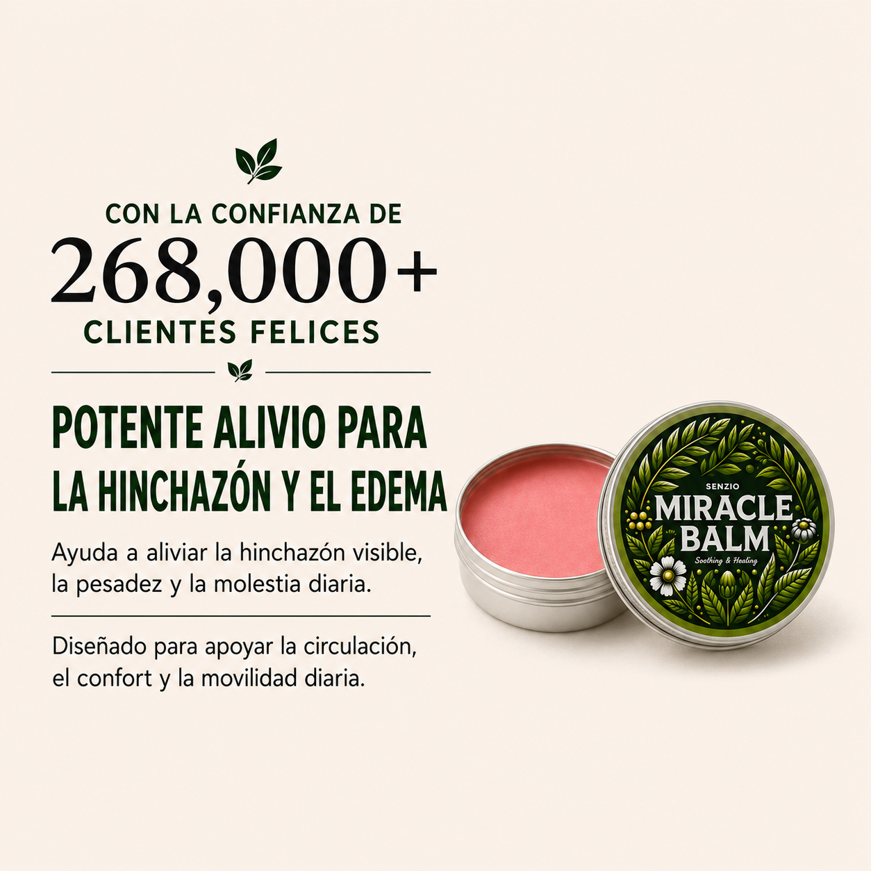 Bálsamo botánico refrescante de masaje · 70 ml